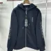 Chrome Hearts Zip Hoodie Golden Cross Back Print, Off White &amp; Black #B68587