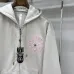 Chrome Hearts Zip Hoodie Pink Circular Graphic Front &amp; Back, Multi Colors #B68591