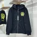 Chrome Hearts Zip Hoodie Red &amp; Yellow Cross Print Front &amp; Back, Multi Colors #B68592