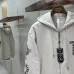 Chrome Hearts Zip Up Hoodie Scroll Print On Sleeves, Off White &amp; Black #B68588