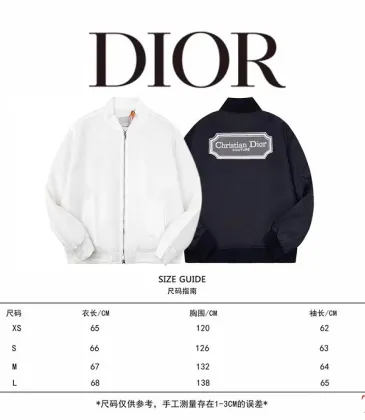 Dior Christian Dior Couture Embroidered Padded Bomber Jacket, White Black #B68838 Dior Christian Dior Couture Embroidered Padded Bomber Jacket, White Black #B68838