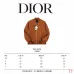 Dior Classic Embroidered Padded Bomber Jacket, Caramel #B68840