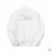 Dior Embroidered Logo Padded Bomber Jacket, White and Black #B68836