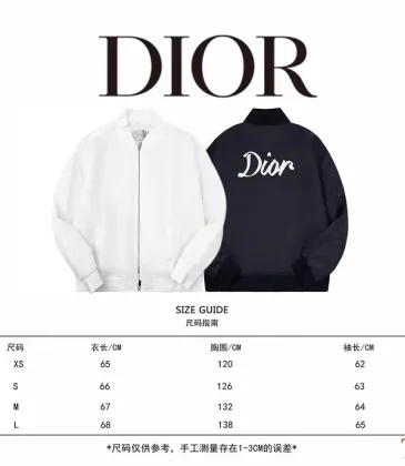 Dior Embroidered Logo Padded Bomber Jacket, White and Black #B68836 Dior Embroidered Logo Padded Bomber Jacket, White and Black #B68836