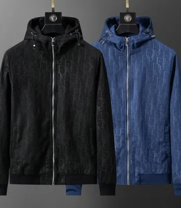 D-ior jackets for men Blue/Black #A54703