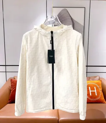 Fendi FF Jackets for men reversible White #A47778 Fendi FF Jackets for men reversible White #A47778