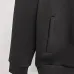 Fendi Full Zip Stand Collar Sweat Jacket With Yellow Eyes Logo, Black #B69216