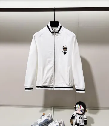 Fendi Jackets for men Black/White #A54609 Fendi Jackets for men Black/White #A54609