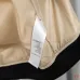 Givenchy Runway Beige Black Sleeve Zip Varsity Jacket #B68992
