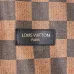 Louis Vuitton Brown Damier Check Collared Varsity Jacket #B68983