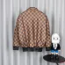 Louis Vuitton Brown Damier Check Collared Varsity Jacket #B68983