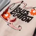 Louis Vuitton Cream Wool Leather Sleeve Heavy Embroidery Varsity Jacket #B68984