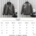 Louis Vuitton Heavy Embroidery Grey Faux Leather Varsity Jacket #B68981