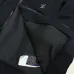 Louis Vuitton Heavyweight Zip Up Hoodie Jacket, Black 460g #B68814