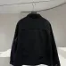 Louis Vuitton Jacquard Denim Trucker Jacket, Black #B68813