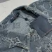 Louis Vuitton Monogram Jacquard Denim Trucker Jacket, Vintage Blue #B68816