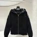 Louis Vuitton Monogram Zip Up Hoodie, Grey, Black 460g #B68815