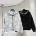 Louis Vuitton Monogram Zip Up Hoodie, Grey, Black 460g #B68815