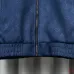 Louis Vuitton Navy Monogram Stand Collar Zip Varsity Jacket #B68982
