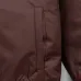 Louis Vuitton Runway Brown Satin Varsity Bomber Jacket #B68979