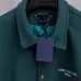 Louis Vuitton Runway Dark Green Collared Varsity Jacket #B68978
