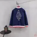 Louis Vuitton Runway Navy Wool Blend Varsity Jacket #B68980