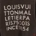 Louis Vuitton Runway Style Brown Fleece Zip-Up Varsity Jacket #B68977