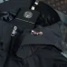 Moncler Embossed‑Logo Hooded Full‑Zip Windbreaker Jacket, Black #B68278