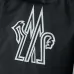Moncler Graphic‑Logo Hooded Full‑Zip Utility Jacket, Black #B68281