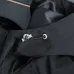 Moncler Graphic‑Logo Hooded Full‑Zip Utility Jacket, Black #B68281