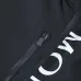 Moncler Letter‑Print Hooded Full‑Zip Windbreaker Jacket, Black #B68284