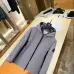 Moncler Letter‑Print Hooded Full‑Zip Windbreaker Jacket, Light Gray #B68282