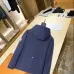 Moncler Letter‑Print Hooded Full‑Zip Windbreaker Jacket, Navy Blue #B68285