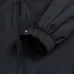 Moncler Printed‑Logo Hooded Full‑Zip Windbreaker Jacket, Black #B68276