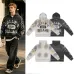 Valley Dreams 2000 Vintage Print Zip‑Up Hoodie Jacket, Multi‑Tone #B67639