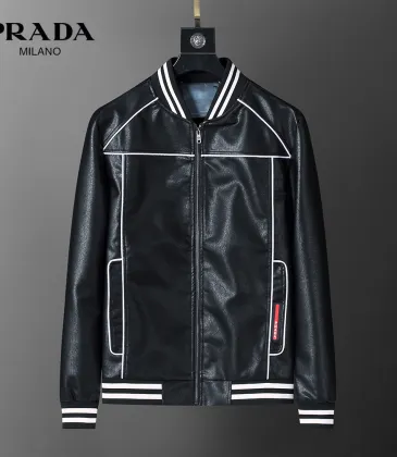 Prada Leather Jackets for Men #A42440 Prada Leather Jackets for Men #A42440