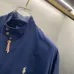 Ralph Lauren Harrington Jacket with lapel  zip-up design and windproof construction  for Men and Women #A58792