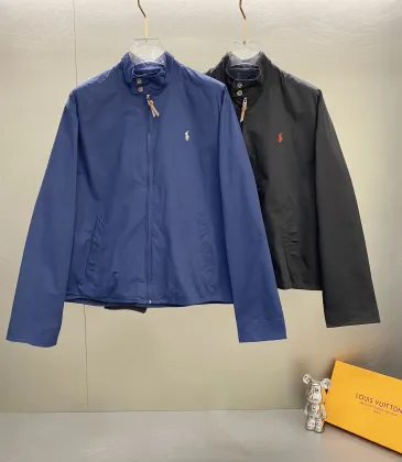 Ralph Lauren Harrington Jacket with lapel zip-up design and windproof construction for Men and Women #A58792 Ralph Lauren Harrington Jacket with lapel zip-up design and windproof construction for Men and Women #A58792