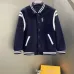 Ralph Lauren Pony Embroidery American Retro Wool Patchwork Leather Baseball Jacket with Large Logo Jackets for Men #A58790