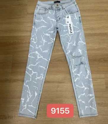 purple jeans for Men #A64968