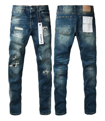 purple jeans  for Men #A64974