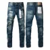 purple jeans  for Men #A64974