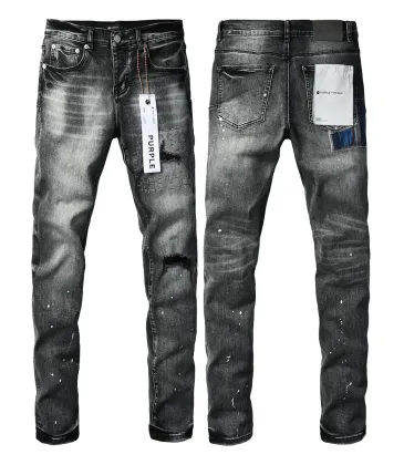 purple jeans  for Men #A64975