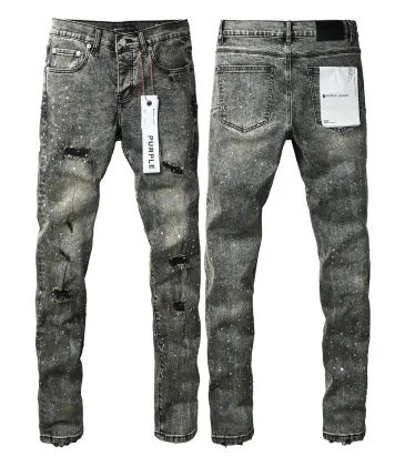 purple jeans  for Men #A64977