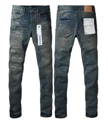 purple jeans  for Men #A64979