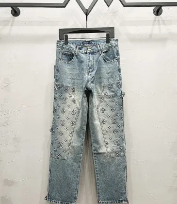 Louis Vuitton Jeans for Louis Vuitton short Jeans for men #A64901
