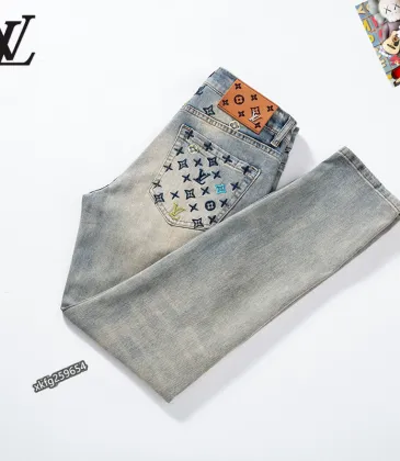 Louis Vuitton Jeans for MEN #A45793 Louis Vuitton Jeans for MEN #A45793