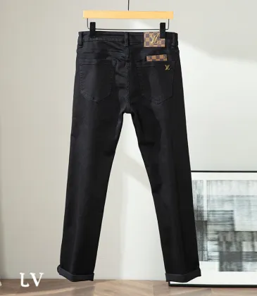 Louis Vuitton Jeans for MEN Black #A49348 Louis Vuitton Jeans for MEN Black #A49348