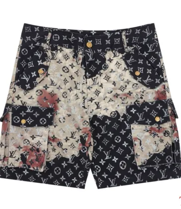 Louis Vuitton Bleach Effect Monogram Denim Pants #A52980 Louis Vuitton Bleach Effect Monogram Denim Pants #A52980