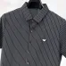 Armani Shirts for Armani short-sleeved Shirts For Men #A61454